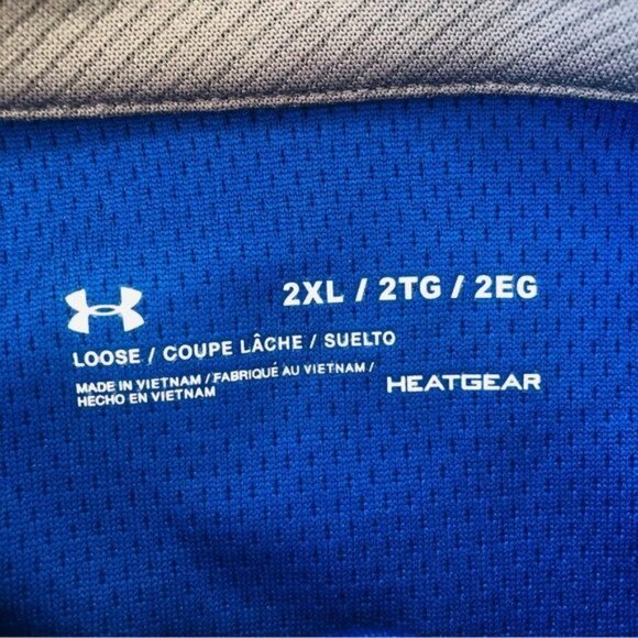 Under Armour Blue Polo Shirt - Picture 2 of 13